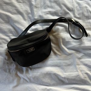 Kate Spade Black Nylon Fannypack